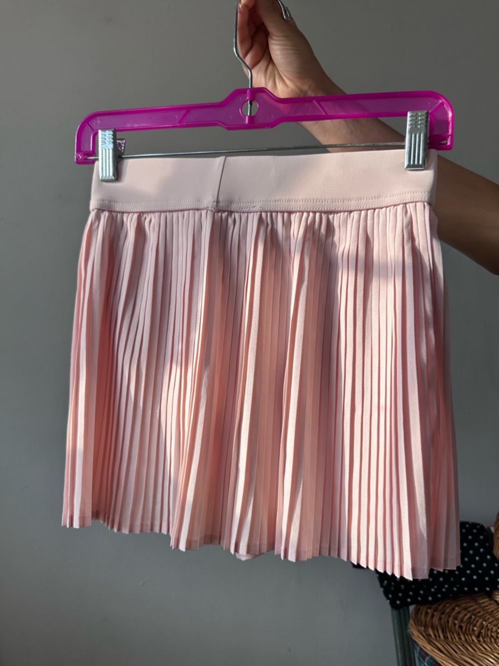 Light baby pink tennis skort xs s